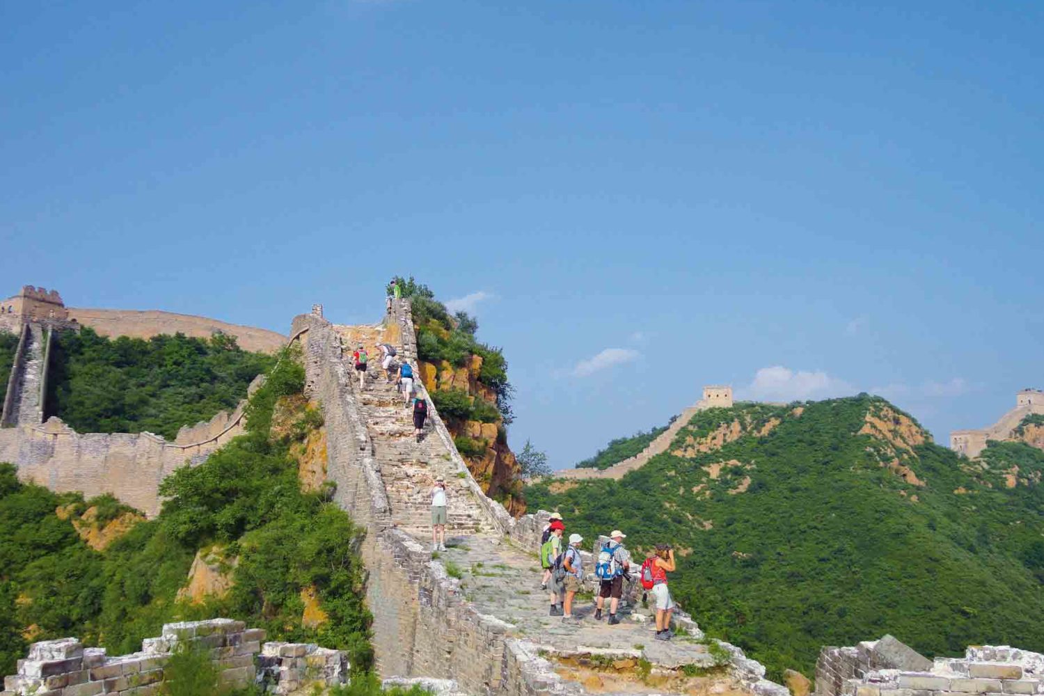 Wanderung auf der grossen Mauer, China
