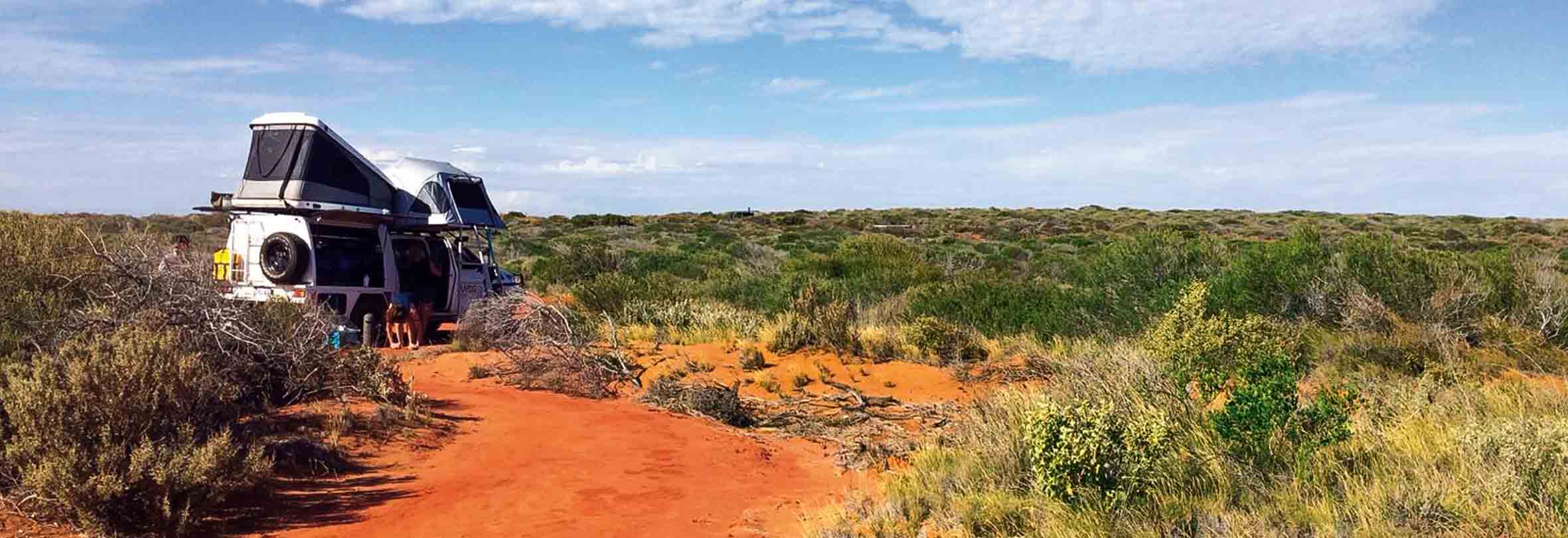 Camping in Australien