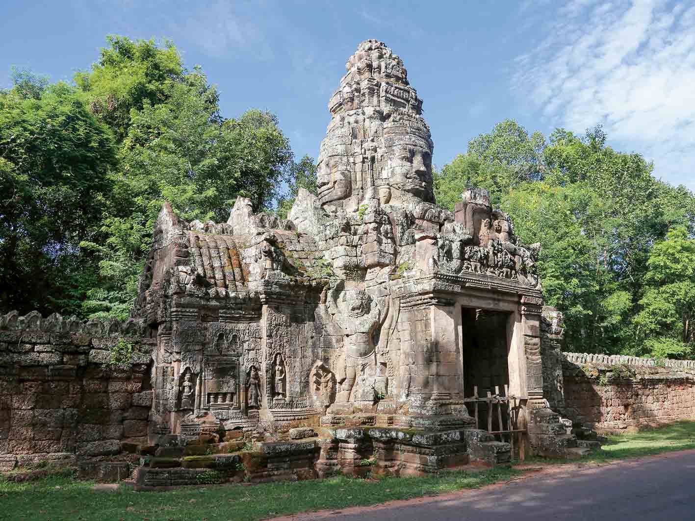 Banteay Kdei in Angkor, Kambodscha