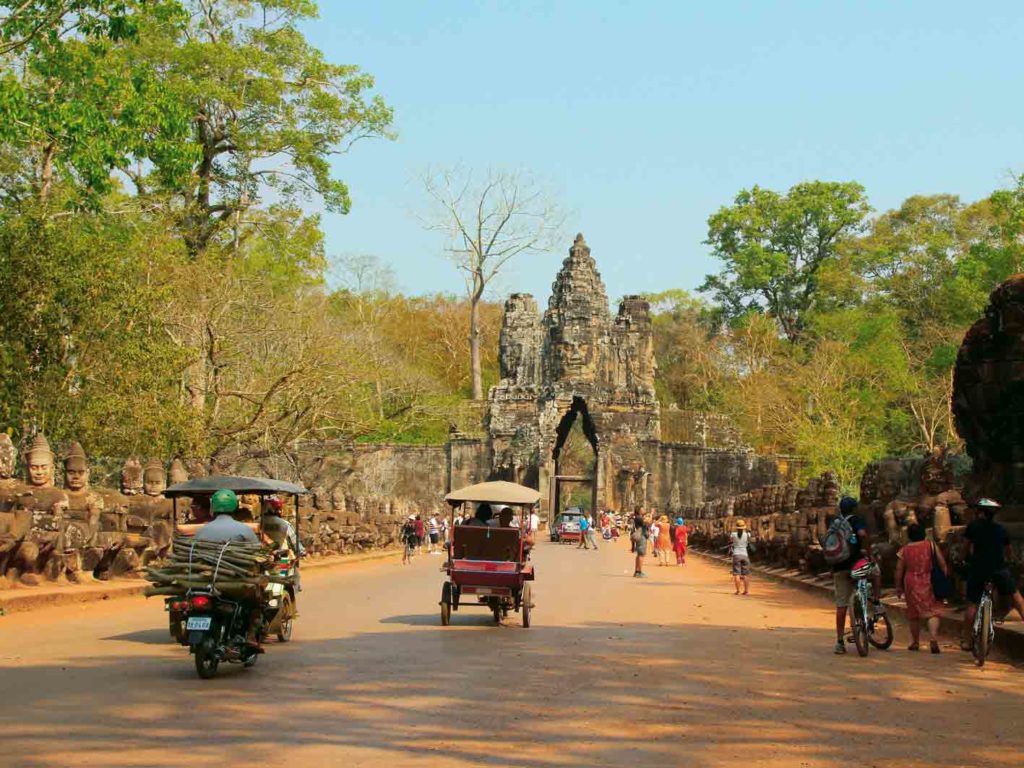 Südtor von Angkor Thom, Kambodscha