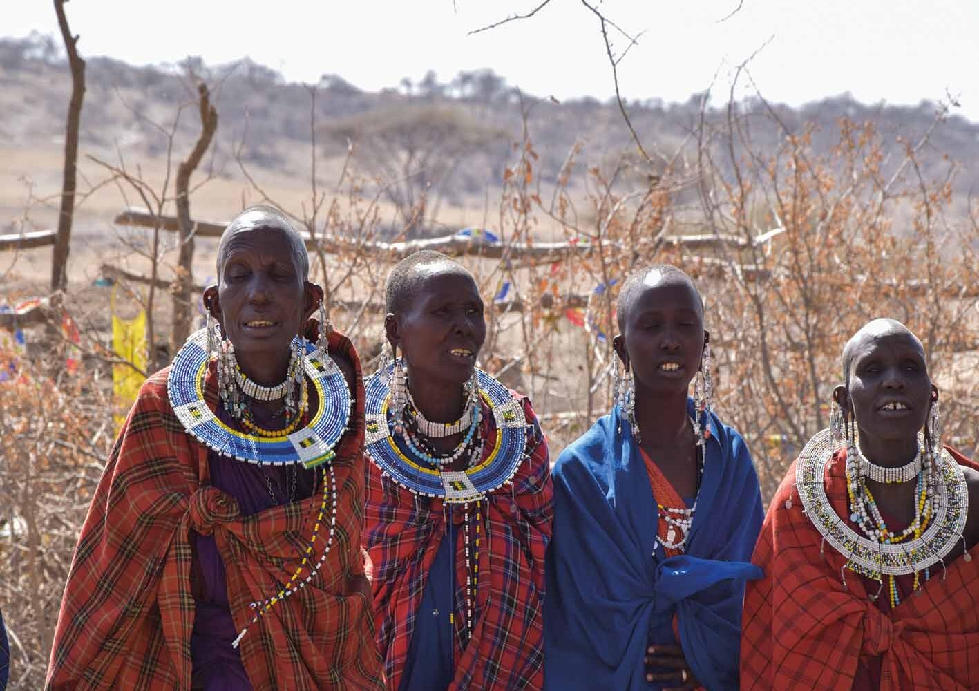 Tansania Massai Volk