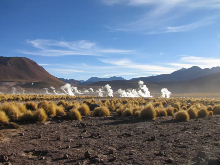 Geysire in Patagonien
